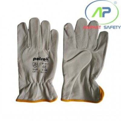 Găng tay da hàn polrok SS5017 dài 25cm